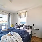 Tatil Evi Hus By Seeblick Ferien Oro, Bestlage Am Strand,sauna,kamin