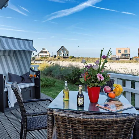 בית נופש Hus By Seeblick Ferien Oro, Bestlage Am Strand,sauna,kamin