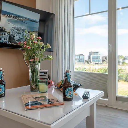 בית נופש Hus By Seeblick Ferien Oro, Bestlage Am Strand,sauna,kamin *