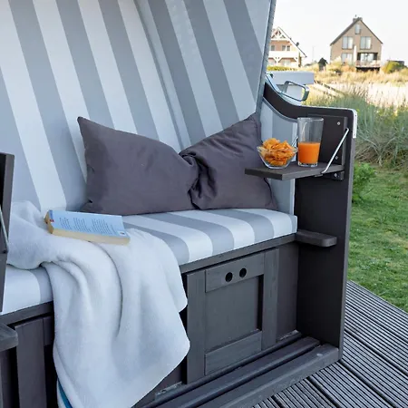 בית נופש Hus By Seeblick Ferien Oro, Bestlage Am Strand,sauna,kamin *