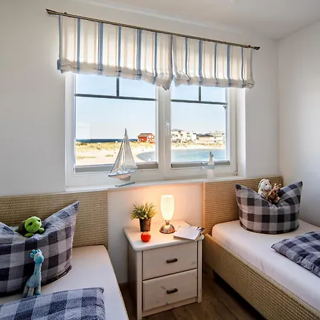 בית נופש Hus By Seeblick Ferien Oro, Bestlage Am Strand,sauna,kamin